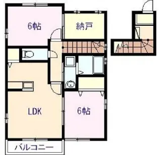 ネクスト吉村2【2階】の間取り