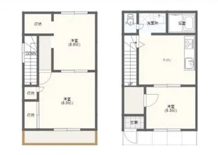ハイカムール佐々木の間取り