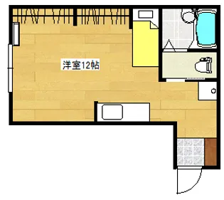 ハイドランジア草津【2階】の間取り