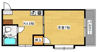 ハイム坂本の間取り