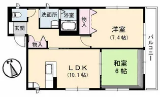 ファミールメゾンの間取り