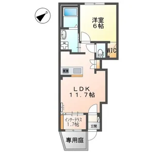フィオーレの間取り