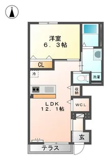 フォルマB棟の間取り