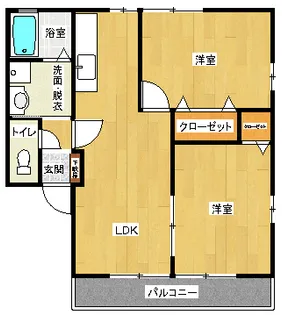 フュチュールMの間取り