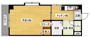 フレーバーの間取り