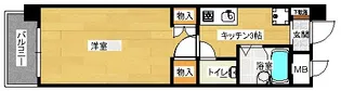 フレンズ【3階】の間取り
