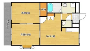 プロニティハウスK【2階】の間取り