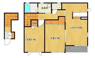 プロヌーブ西本浦A棟の間取り