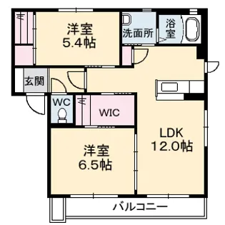 ベルテンポ神出の間取り