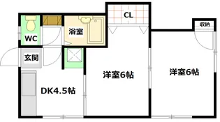 ホウムズビルの間取り