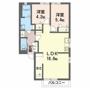 ボービラージュ中山台C棟の間取り