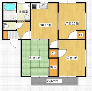 メゾニティ武田A棟【2階】の間取り