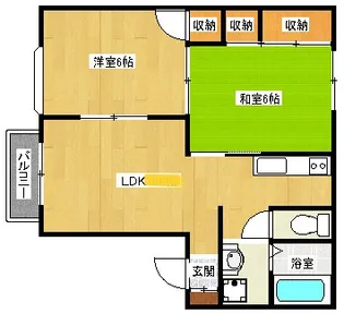 メゾンR【2階】の間取り