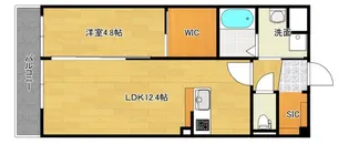 メルヴェーユ川内の間取り