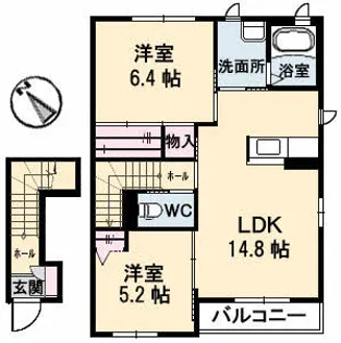 ラエスペランサの間取り