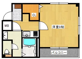 ラージウエストの間取り