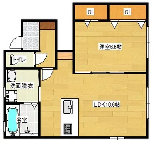 ラシーネコンフォルタの間取り