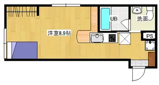 リヴィエール戸坂2の間取り
