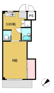 リザハウス西広島【2階】の間取り
