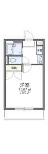 レオパレスアトリオの間取り