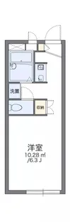 レオパレスクエストの間取り