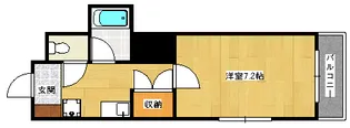 ワンライフ矢賀【3階】の間取り