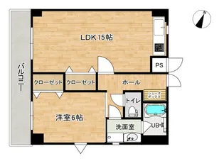 古江駅前ビル【5階】の間取り