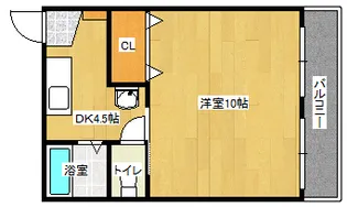 上原ビル【2階】の間取り