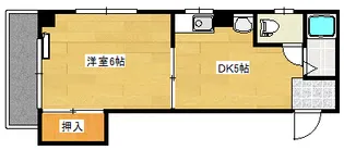草津新町NYビル【305号室】の間取り