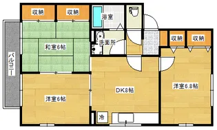 セジュール細馬【2階】の間取り