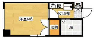 段原Oビル【4階】の間取り