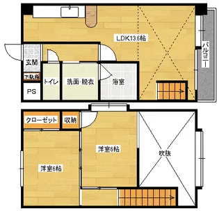裕紀マンション【5階】の間取り