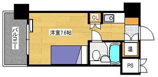 ベルハウス【4階】の間取り