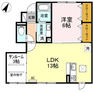 ソラーナの間取り