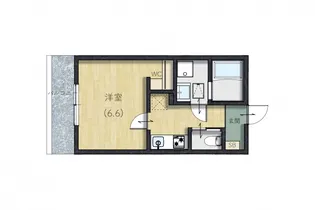 マルベリーフィールド伴東【1階】の間取り