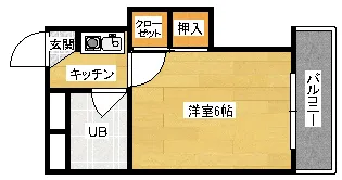 パルコープ矢賀の間取り