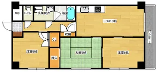 妻木ビル【601号室】の間取り