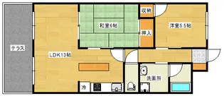 翠町IVYCOURT2NDの間取り