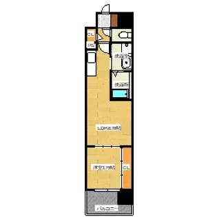 アーバイン比治山【8階】の間取り