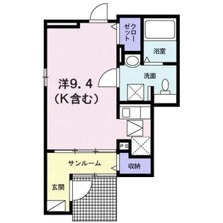 ラルーチェの間取り