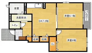 ココボニートの間取り