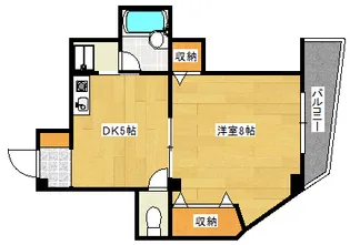 YMハイツ【2階】の間取り