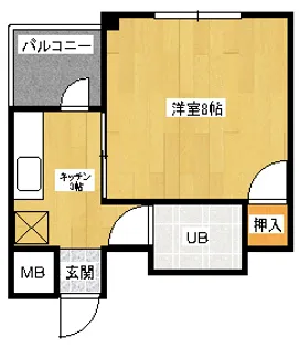 コーポ紀本の間取り