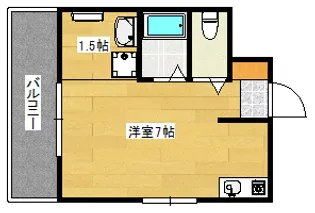 信和ビル【7階】の間取り