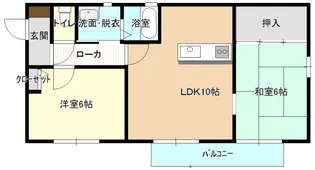 メゾン石田の間取り