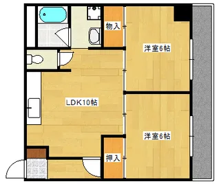グレーシア庚午の間取り