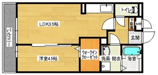 コーラルコートの間取り