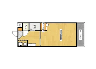 コーディアルグリーン【106号室】の間取り