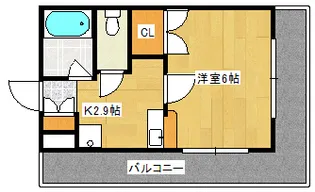 ロアール上天満の間取り