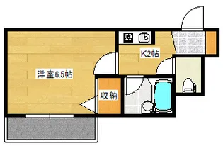 エステート20天満の間取り